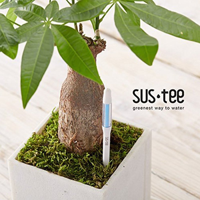 Sustee Aquameter Set of 2, Plant Moisture Sensor, (White, Medium, Refillable) - Image 4